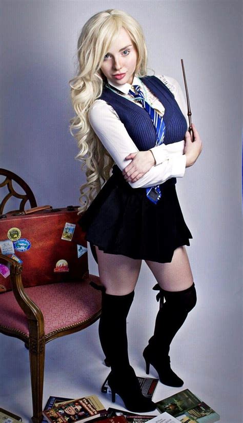 Beautiful Luna Lovegood Cosplayer Riding Cock And Fucked。